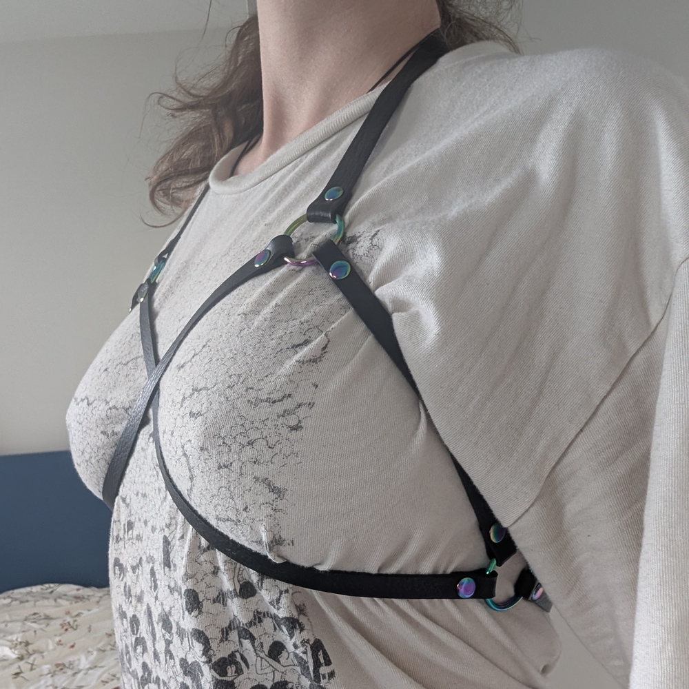 Handmade Black Harness